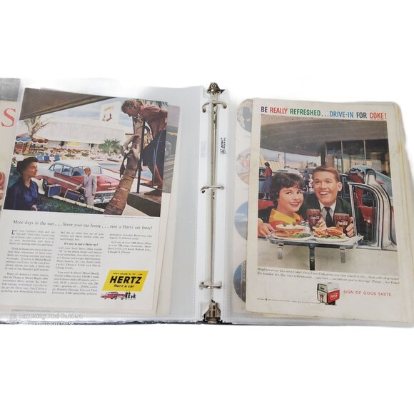 74 Vintage 1940's-1950's National Geographic Page Coca Cola Ads. - Picture 7 of 8